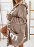 Women's Fashion Mid-length Sweater Women Cardigan - ROUTINE FASHION